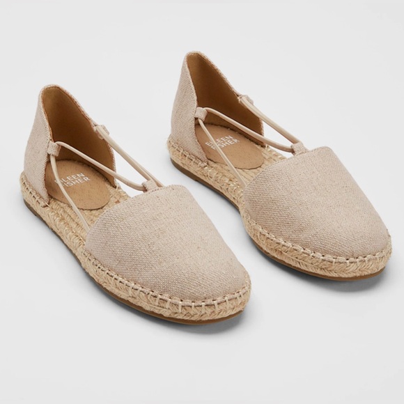 Eileen Fisher Shoes - Eileen Fisher Lee Linen Espadrille Flat , size 9.5